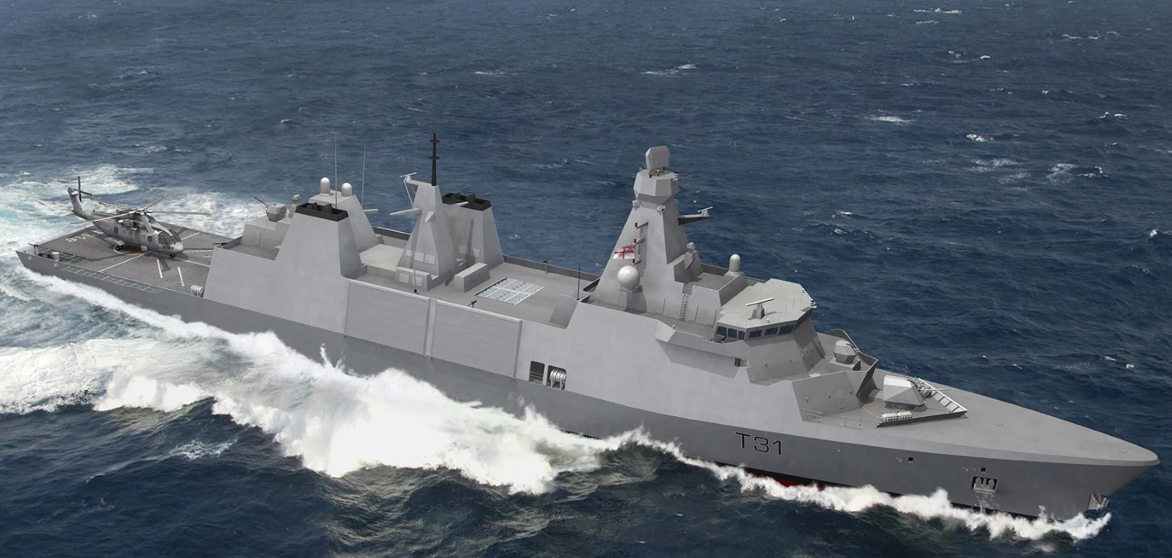 Exail to equip Royal Navy’s T31 Inspiration-class frigates - iXblue